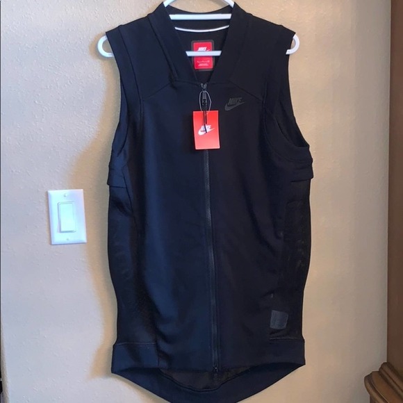 Nike Jackets & Blazers - Nike Womens Tech Knit Fleece Mesh Cocoon Vest